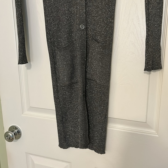 Joseph Essentials Long Line Ribbed Cardigan - Picture 4 of 12